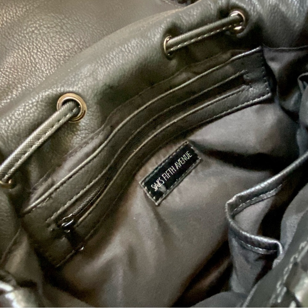 SAKS FIFTH AVENUE BACKPACKđź’• - Picture 8 of 10